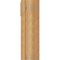 Ekena Millwork Balboa Block Rough Sawn Bracket w/ Offset Brace, Western Red Cedar, 8"W x 22"D x 26"H BKT0806X22X26BOA05RWR - alternate 3